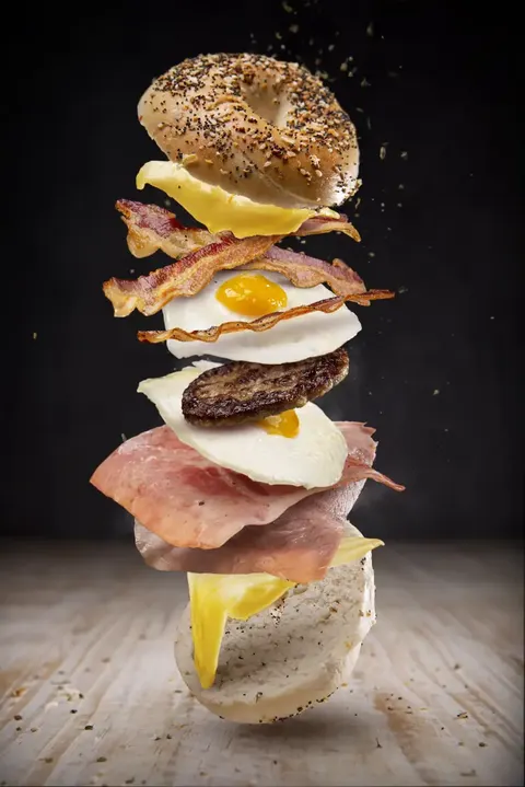 Commercial food photography by the DV8 photo team